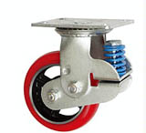 6寸聚氨酯減震腳輪（轉向）